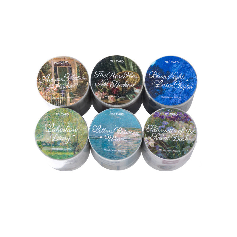 1 Roll Painting Art PET Stickers Tape MYHJ