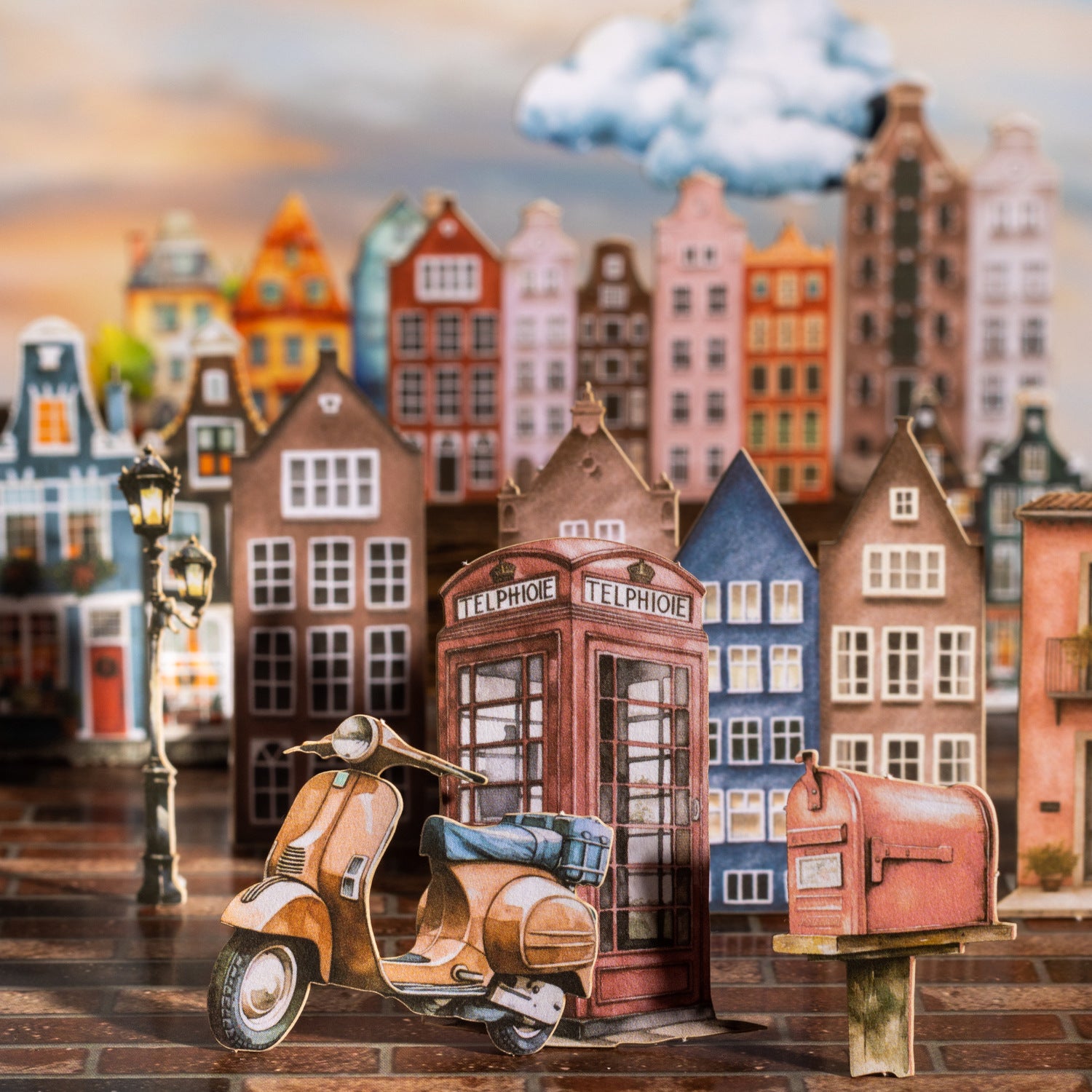 20 Pcs Travel House Theme Stickers SGXW