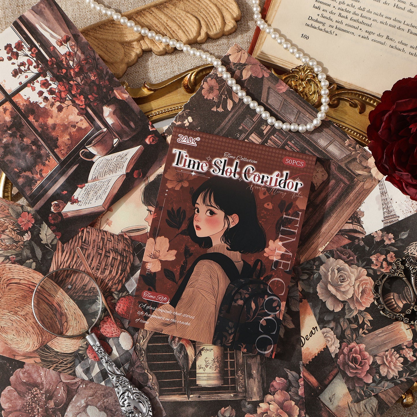 50 Sheets Classic Girl Journal Paper SXHL