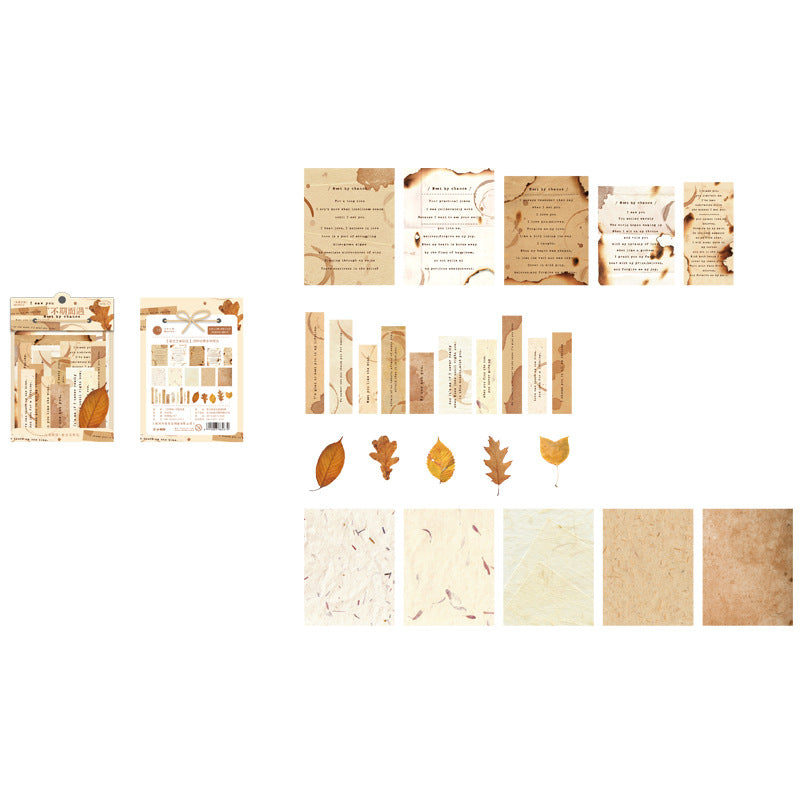 40 Pcs Stickers and Paper Kit SYQS