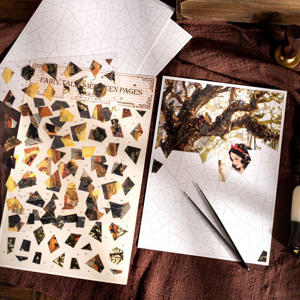 Fairy Tale Puzzle Stickers Kit ZJTH