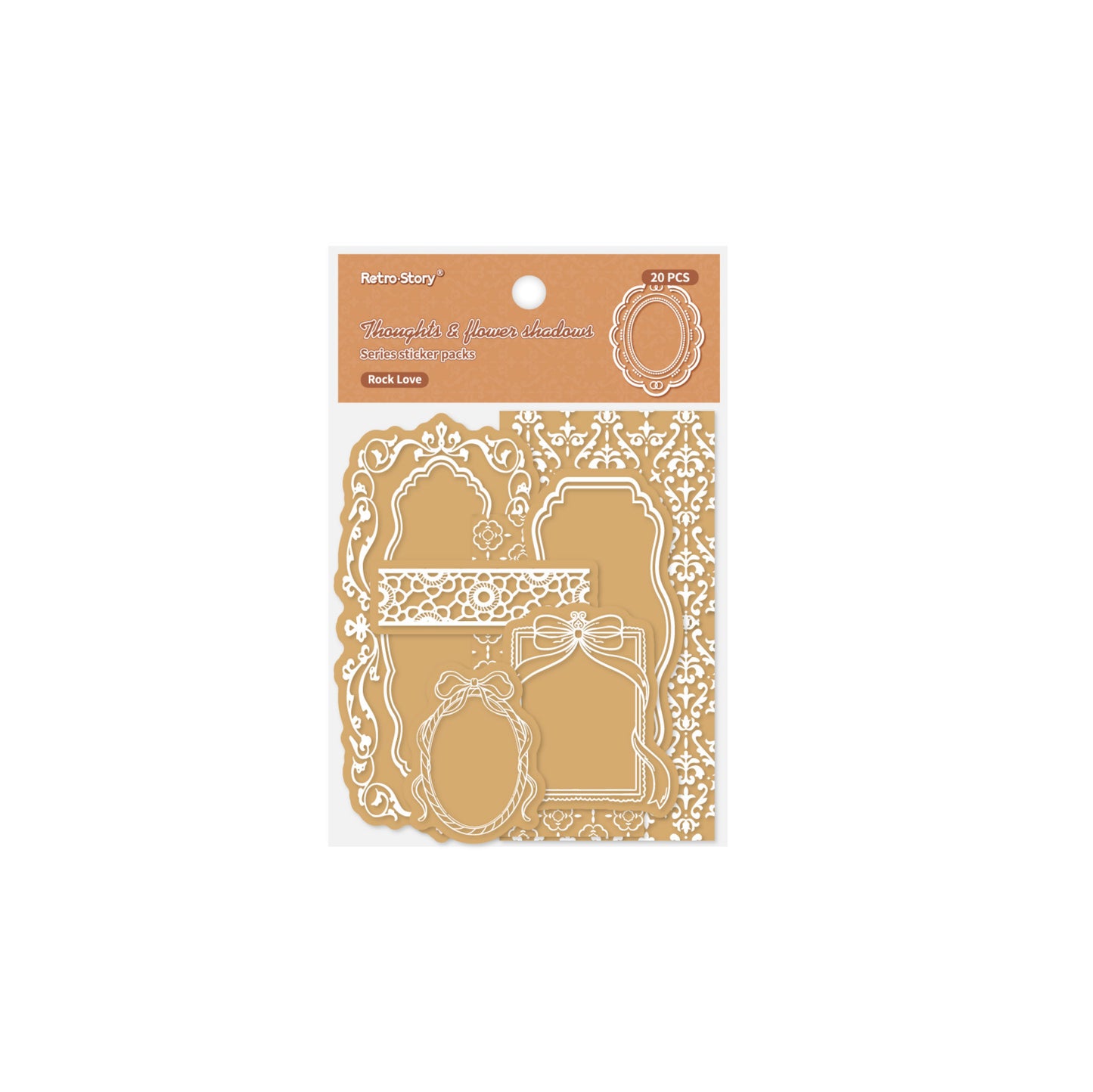 20 Pcs Creative Journal Stickers SXHY