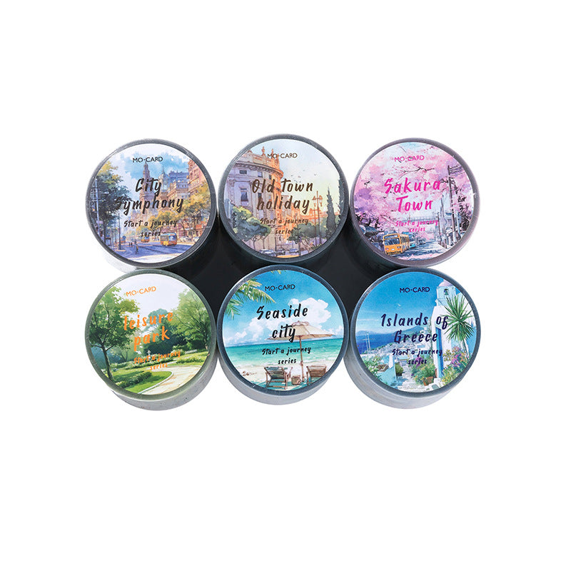 1 Roll Travel Theme PET Tape KSYDLC