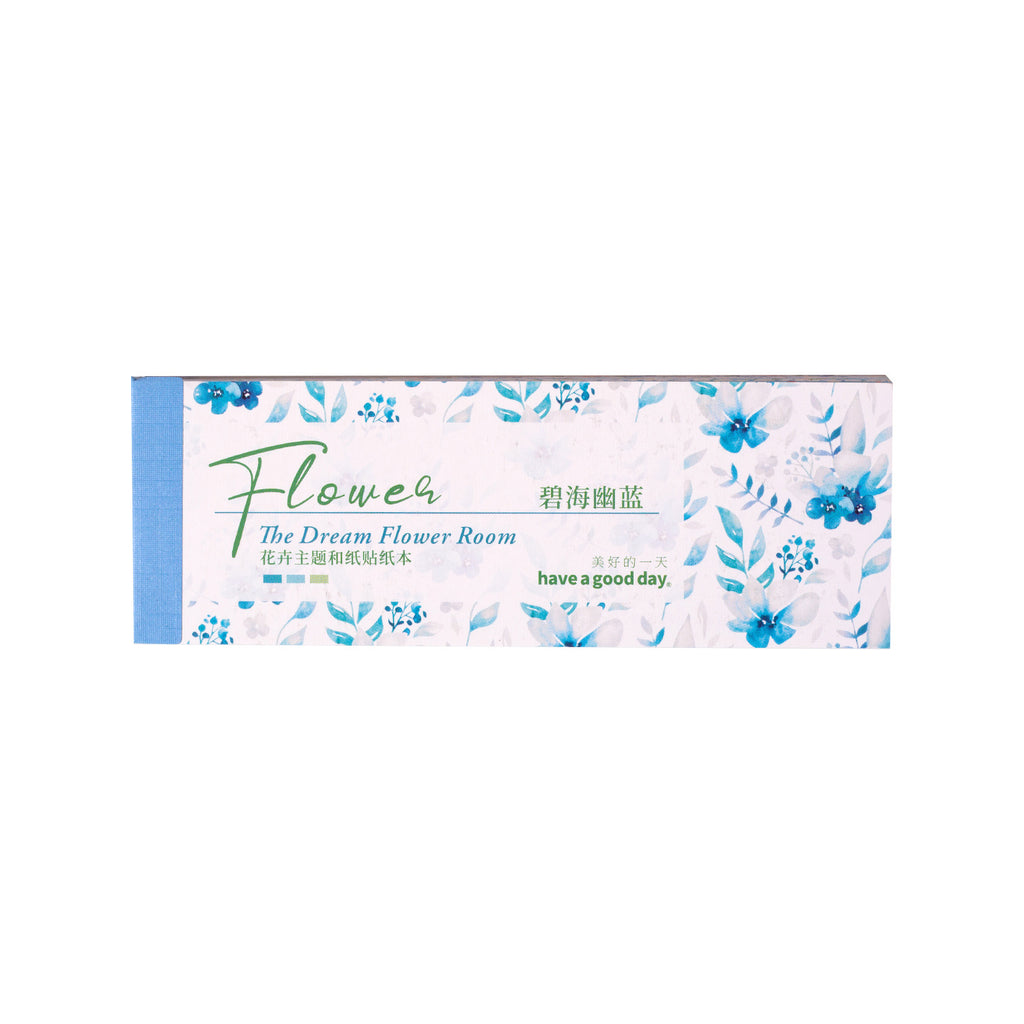 30 Pcs Floral Washi Stickers Book HMHJ