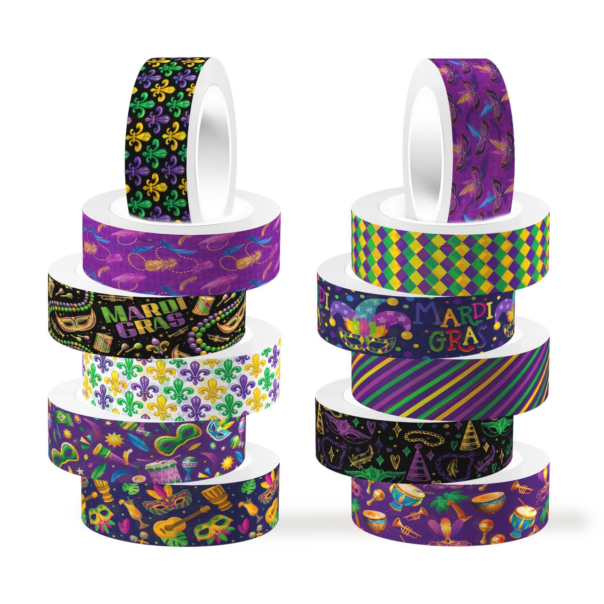12 Roll Washi Tape Set ZH079
