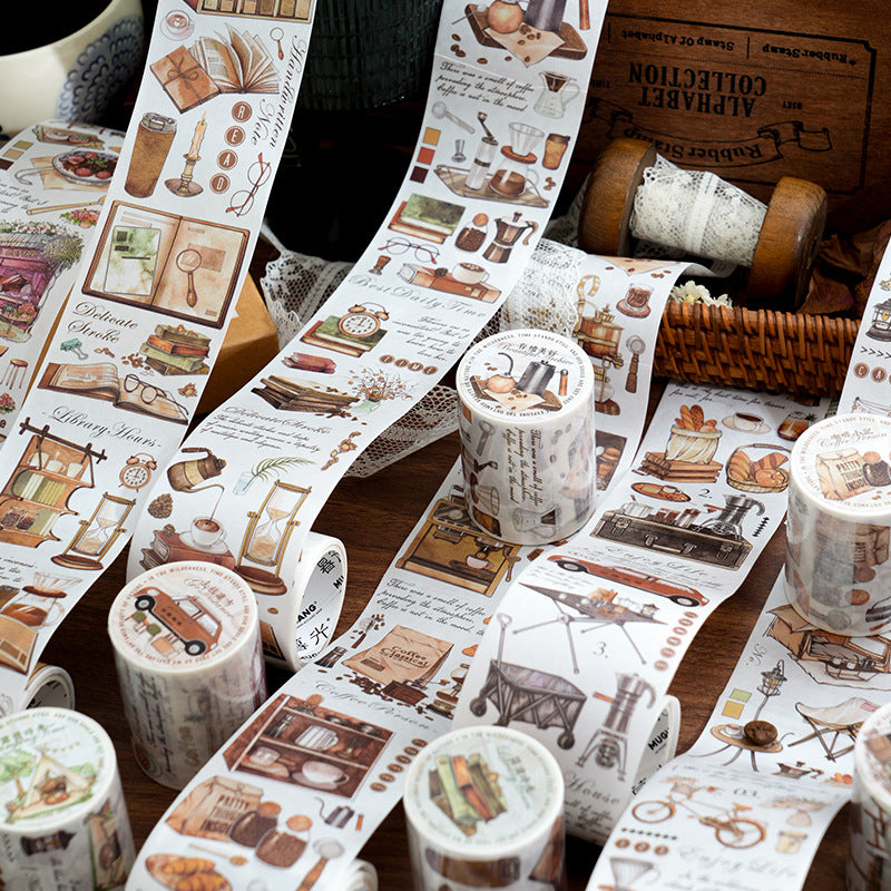 1 Roll Vintage Washi Tape YLFHXS