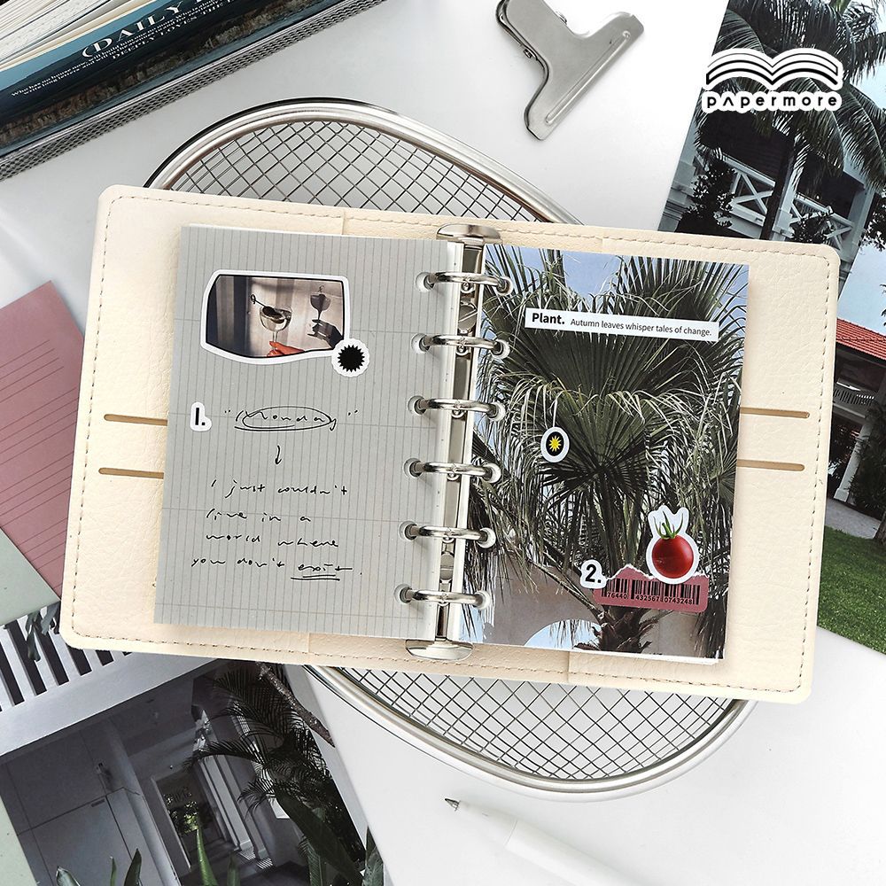 40 Pcs Aesthetic Journal Paper KRJX
