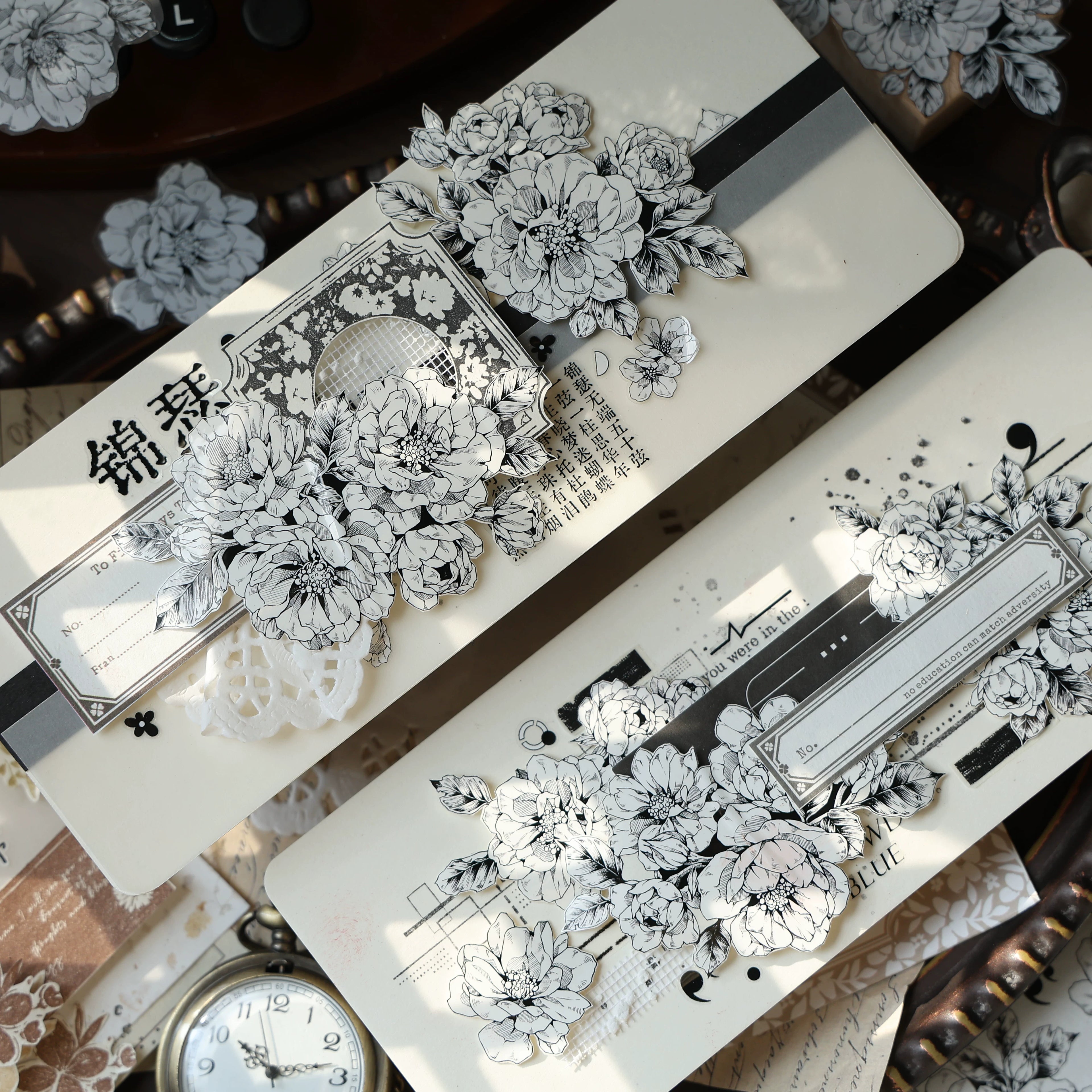 Floral Decorative Tape Rolls- Anthologia