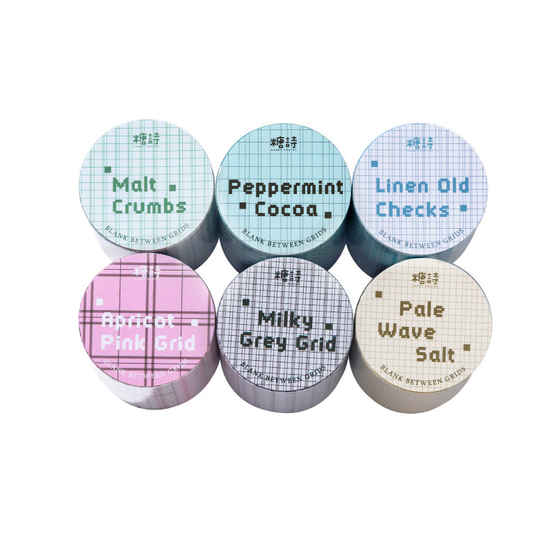 1 Roll Basic Grid Washi Tape GJLB