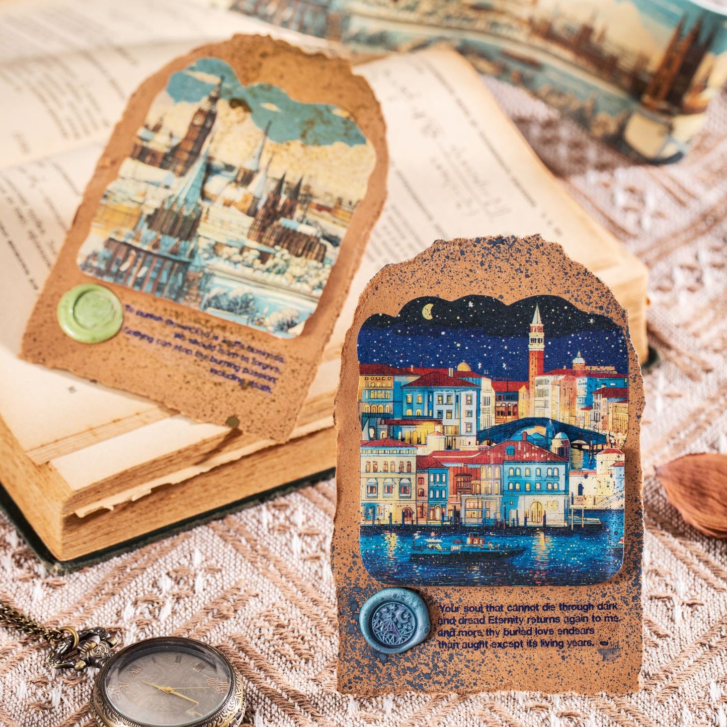 1 Roll Europe Travel Theme Washi Tape OZLR