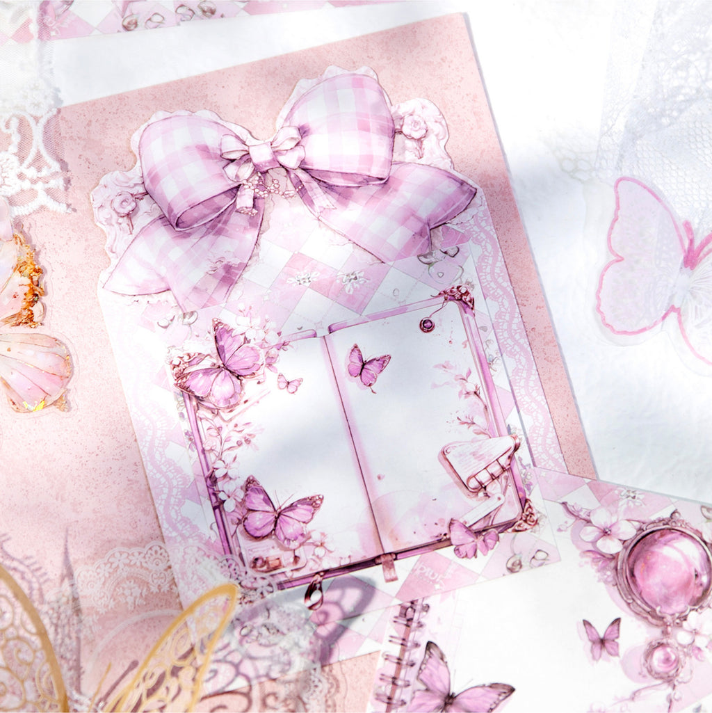28 Pcs Vintage Notepad Paper WRLJ