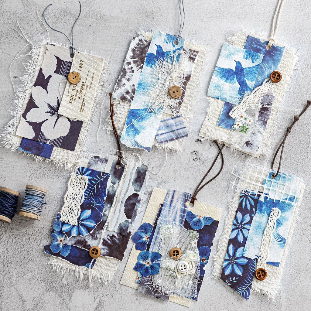 30 Pcs Fantasy Color Journal Paper ZJZR