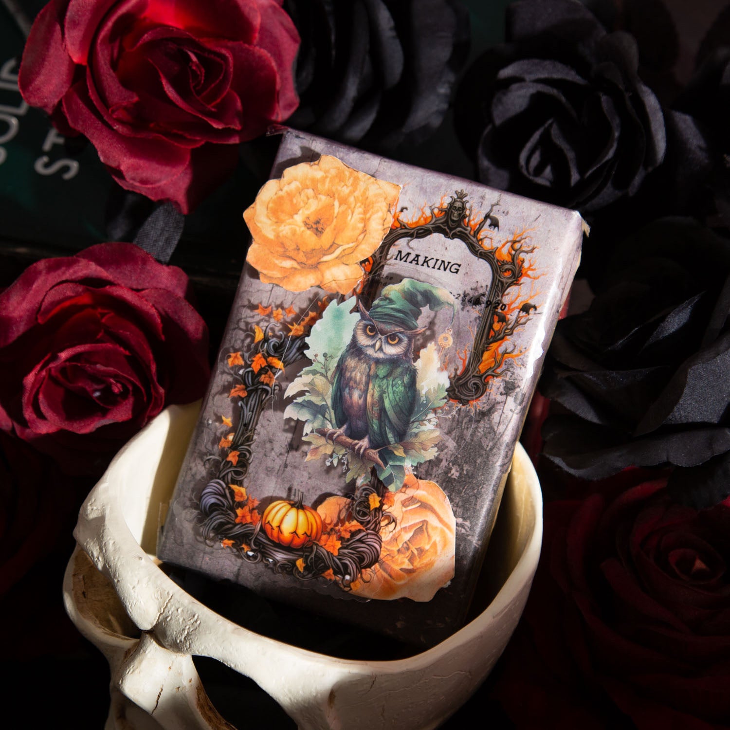 30 Pcs Gothic PET Frame Stickers AYZY