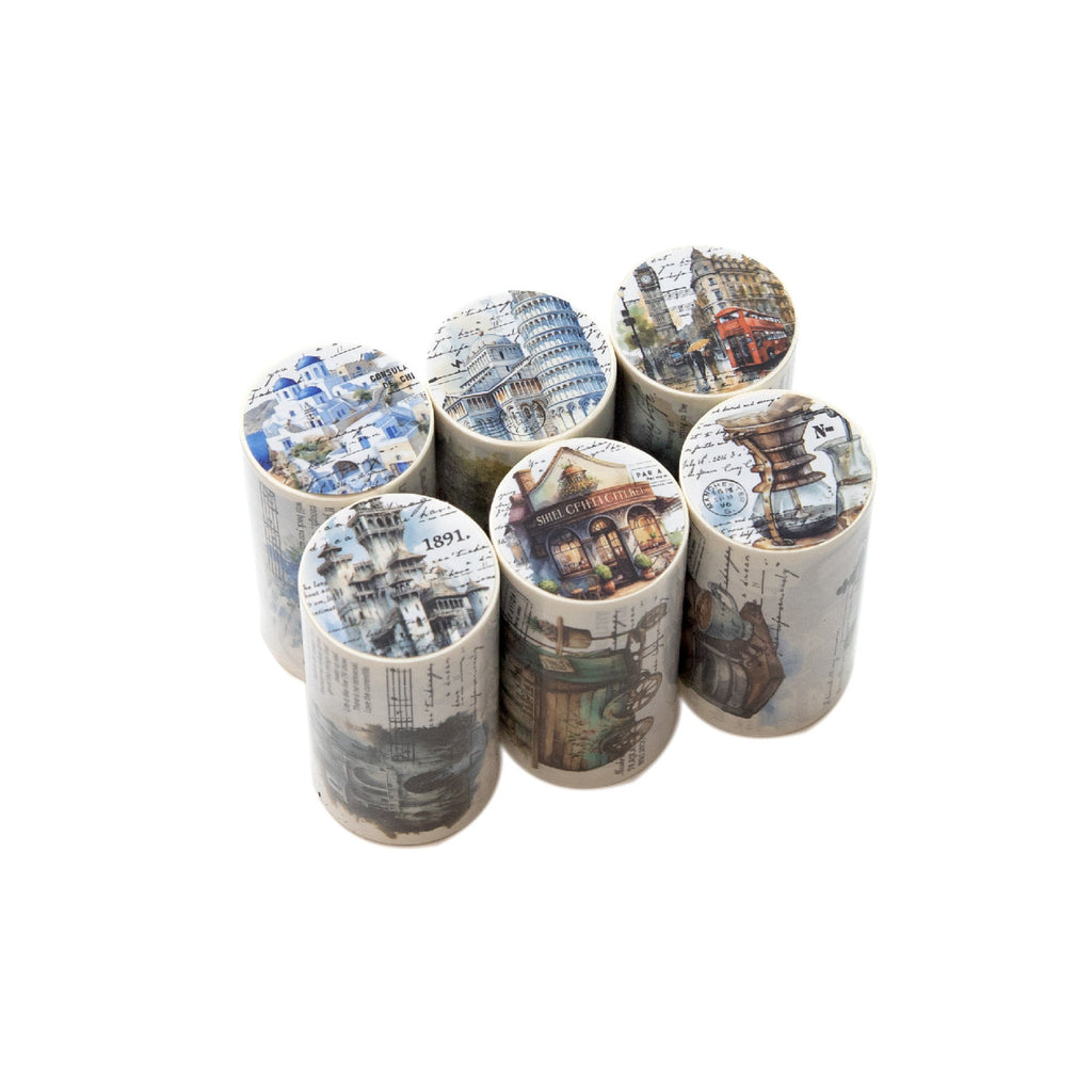 1 Roll Travel Theme Washi Tape YJZL