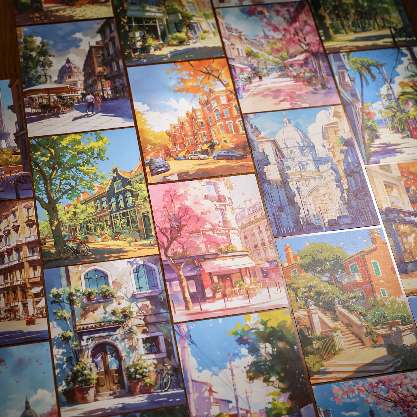 10 Pcs Windows Landscape Journal Paper CWCSFJ