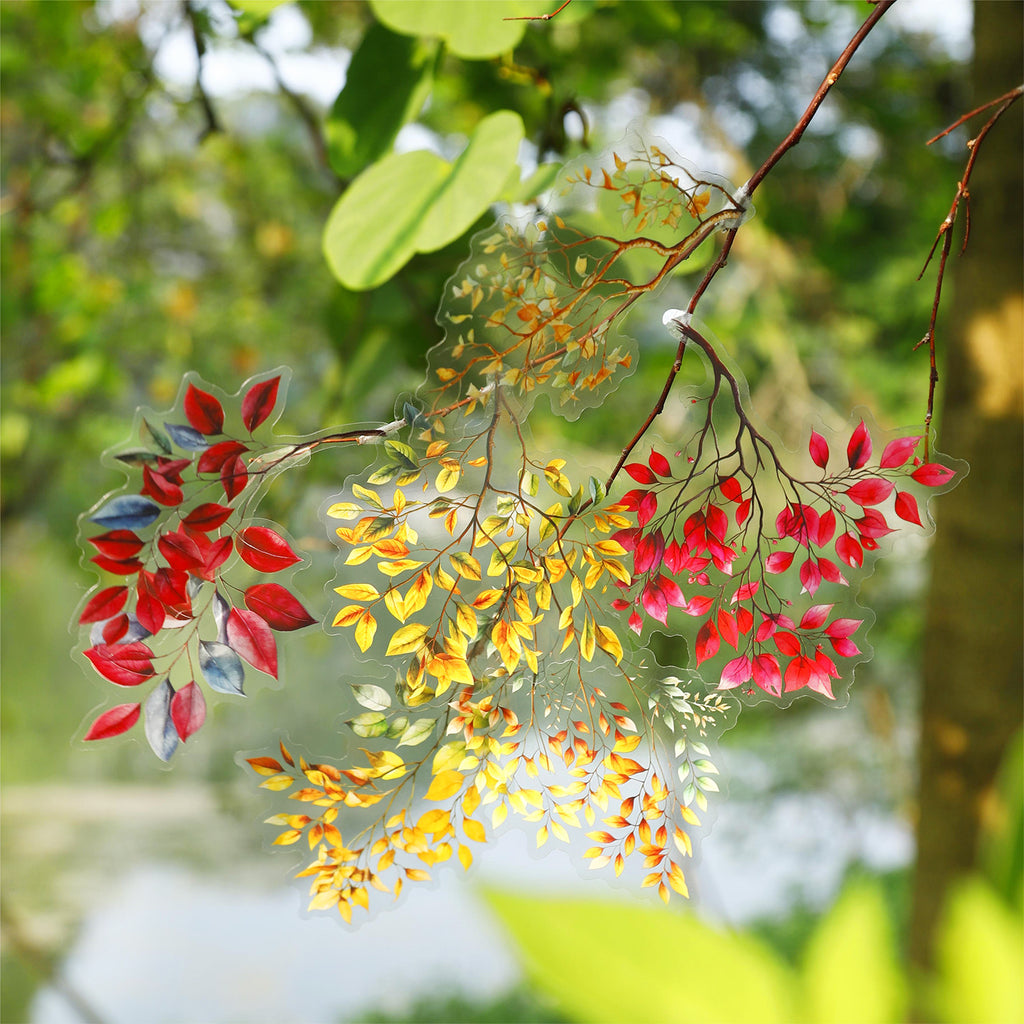 20 Pcs PET Tree Branch Stickers ZYSZ