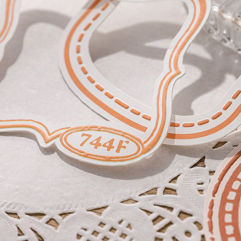 30 Pcs Vintage Frame Paper YFLX