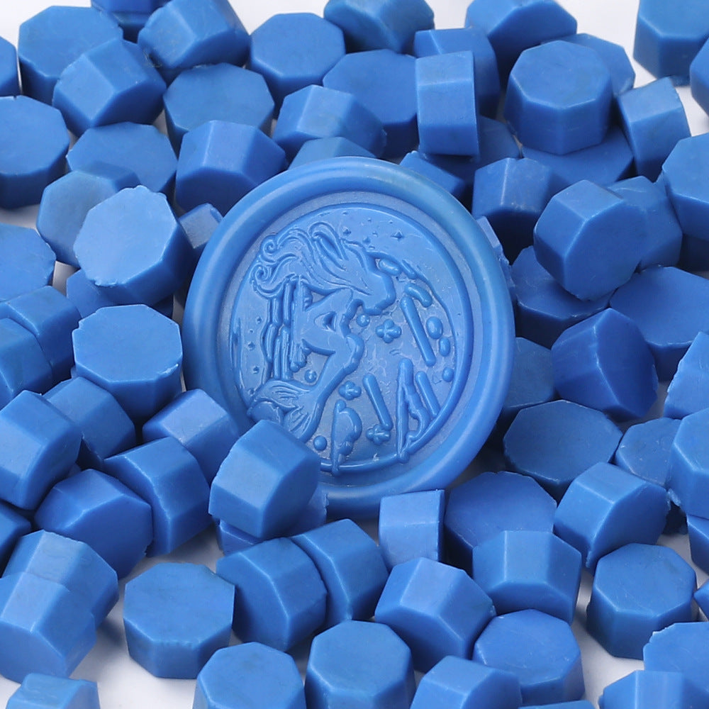 100 PCS Octagon Wax Seal Beads H95
