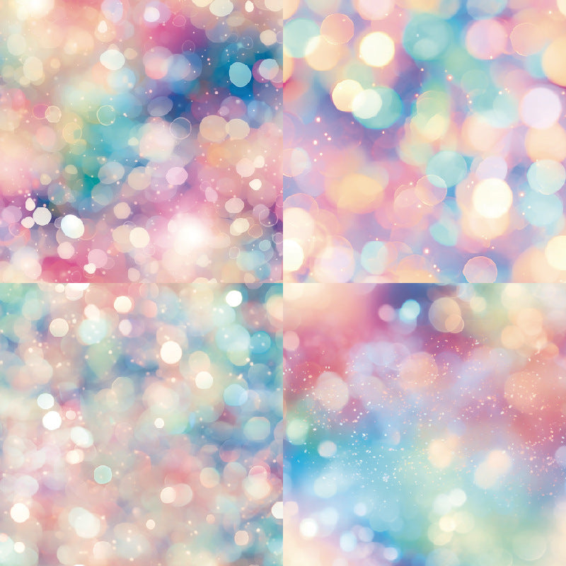 6 inch Dreamy Sparkle Scrapbook Paper Pad SKP029