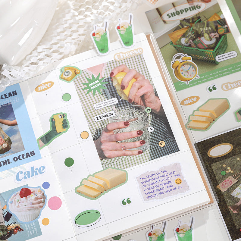 4 Pcs Life Stickers ZMXQT