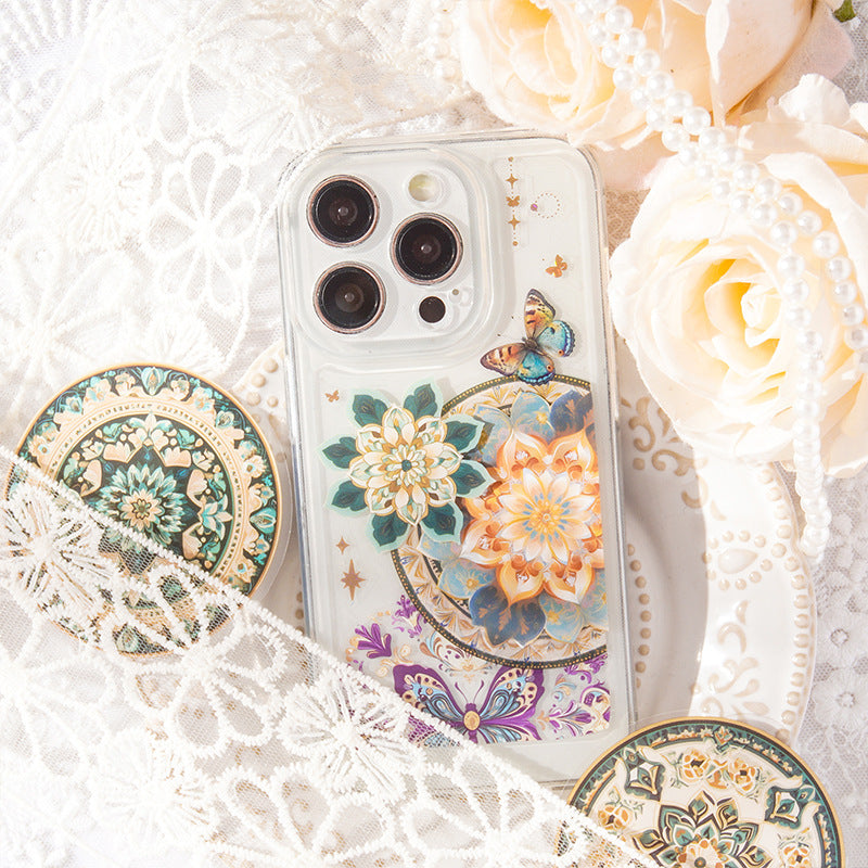 30 Pcs Mandala PET Stickers QHGB