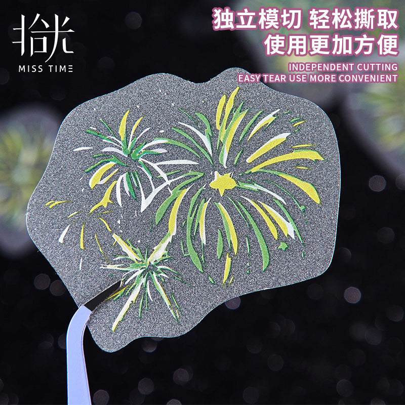 20 Pcs Fireworks PET Stickers YHSS