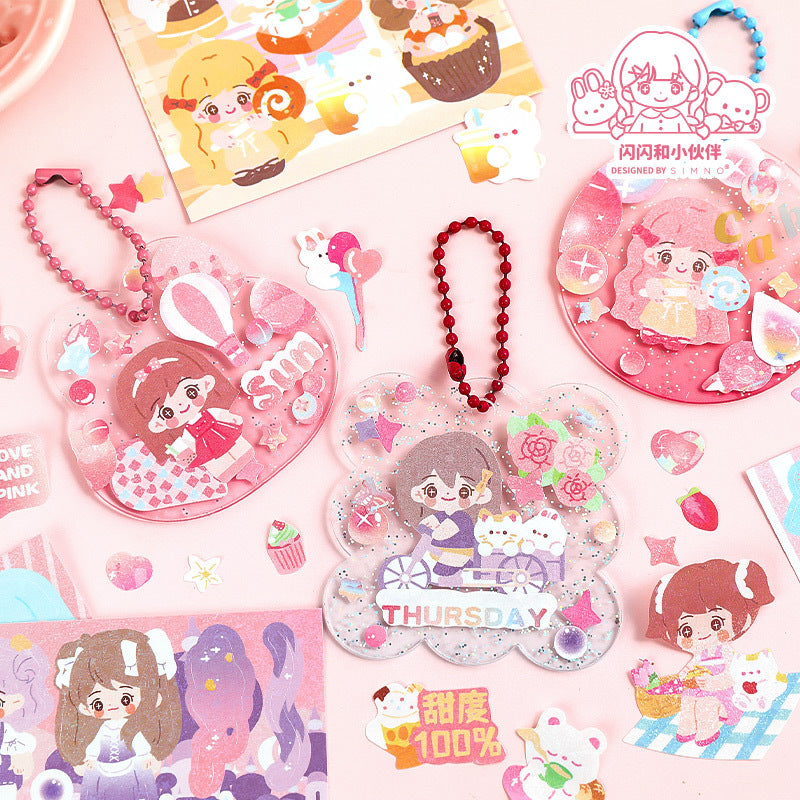 106Pcs Cartoon Bujo Supplies Gift Set CCLX