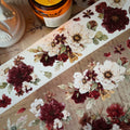 Floral Decorative Tape Rolls- Cinnabar