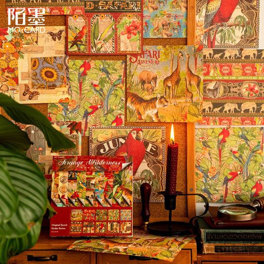 30 Pcs Wild Animal Paper Pad YSMJ