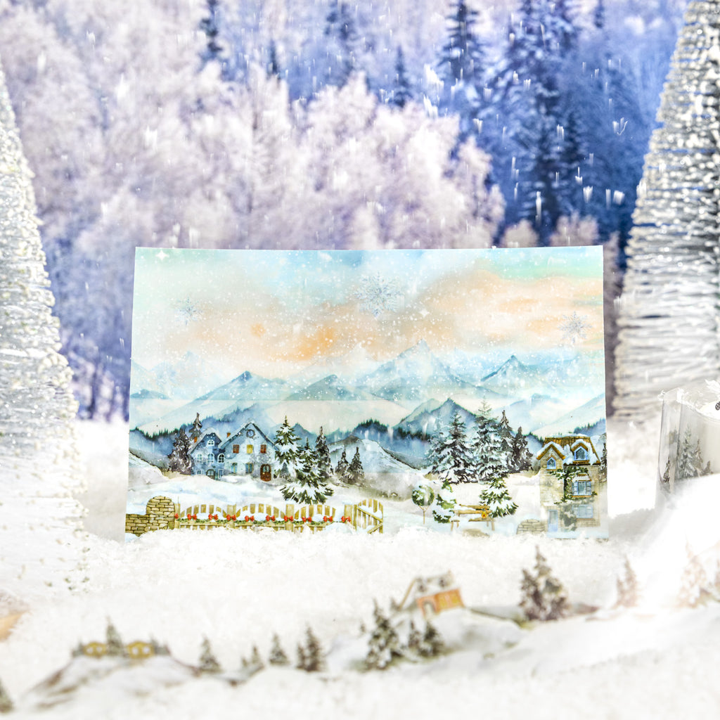 1 Roll Winter Landscape PET Tape DYAR