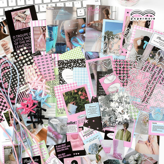 54 Pcs Scrapbook Supplies Kit HYBXXB