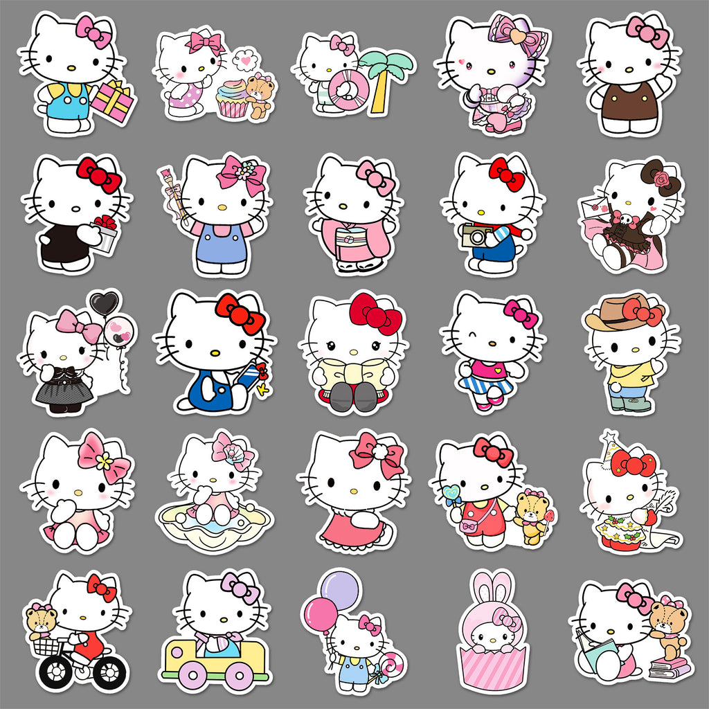 50Pcs Kawaii Waterproof Vinyl Stickers SRO123