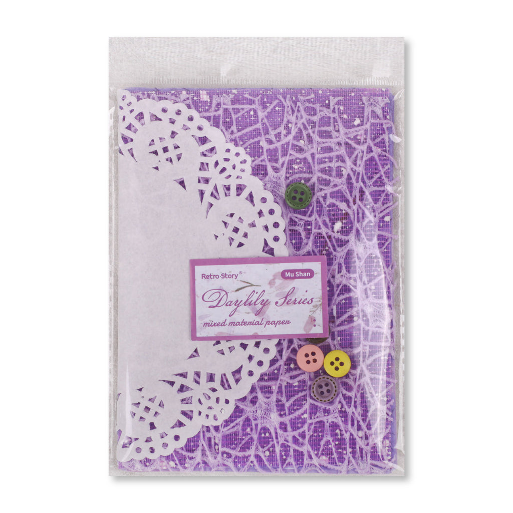 32 Sheets Texutered Scrapbook Paper XCXL