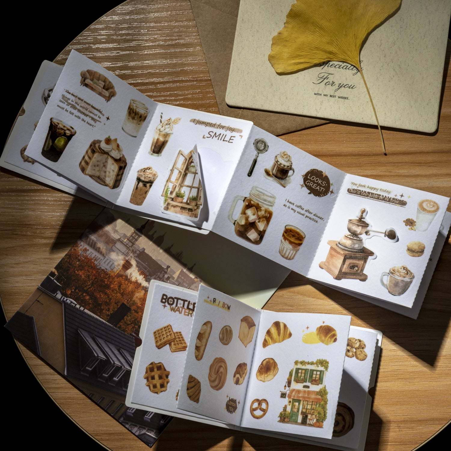 10 Sheets Life Style Washi Stickers Book YDDYSG