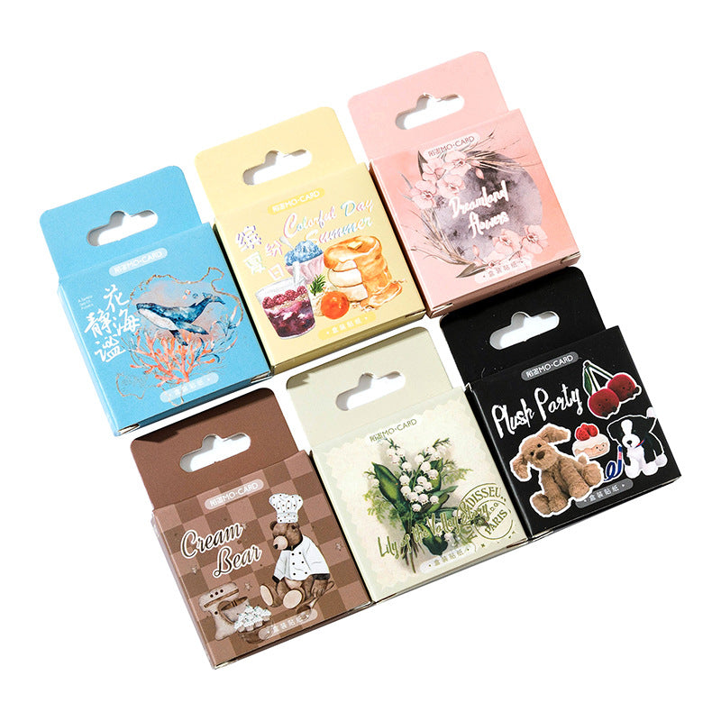 45 Pcs Creative Small Stickers JMHH