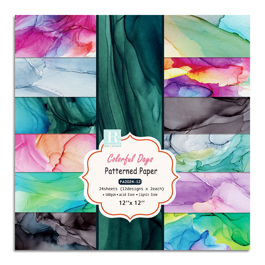 6 inch Scrapbook Paper Pad for Craft PA024