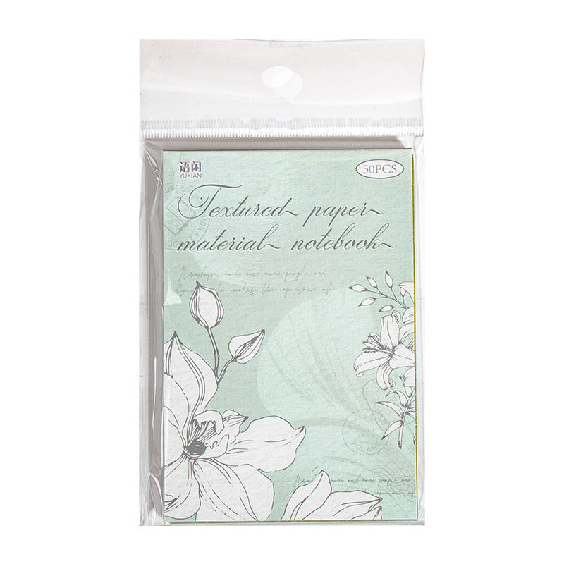 50 Sheets Basic Textured Journal Paper WLZJ