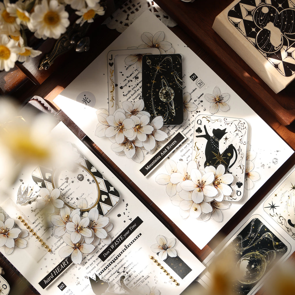 Floral Decorative Tape Rolls- Astral Deck Chronicles