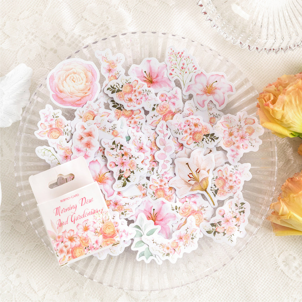 46 Pcs Small Decoration Stickers KFJL