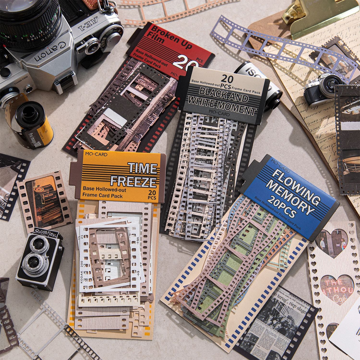 10 Pcs Movie Film Stickers JPKK