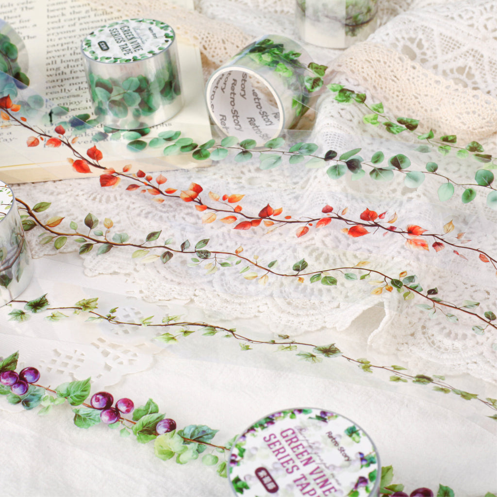 1 Roll Seasonal Wine PET Tape CMXL