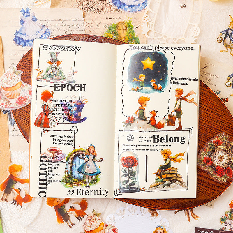 40 Pcs Fairy World PET Stickers QHZL