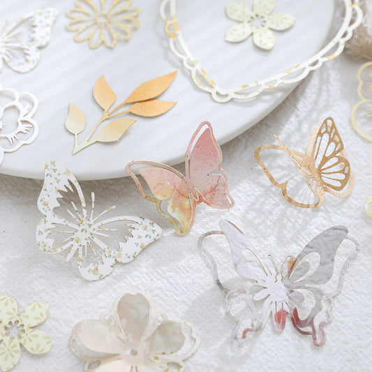23 Pcs Hollow Cutout Paper Butterfly HCYX