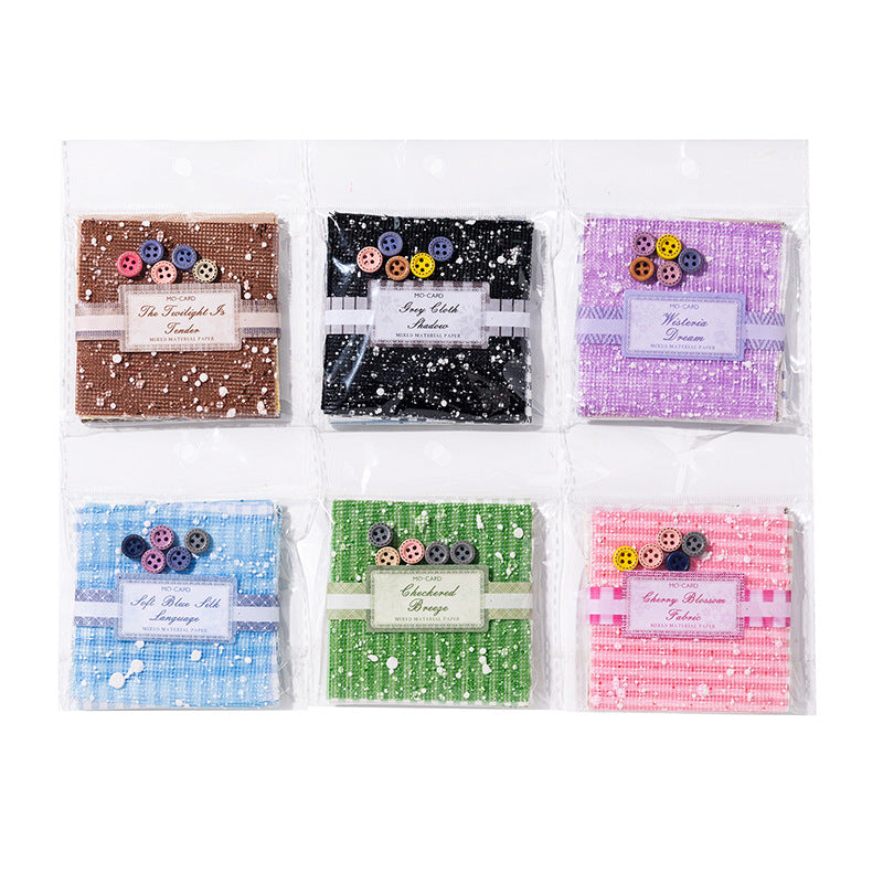 44 Pcs Texture Scrapbook Paper BJLM
