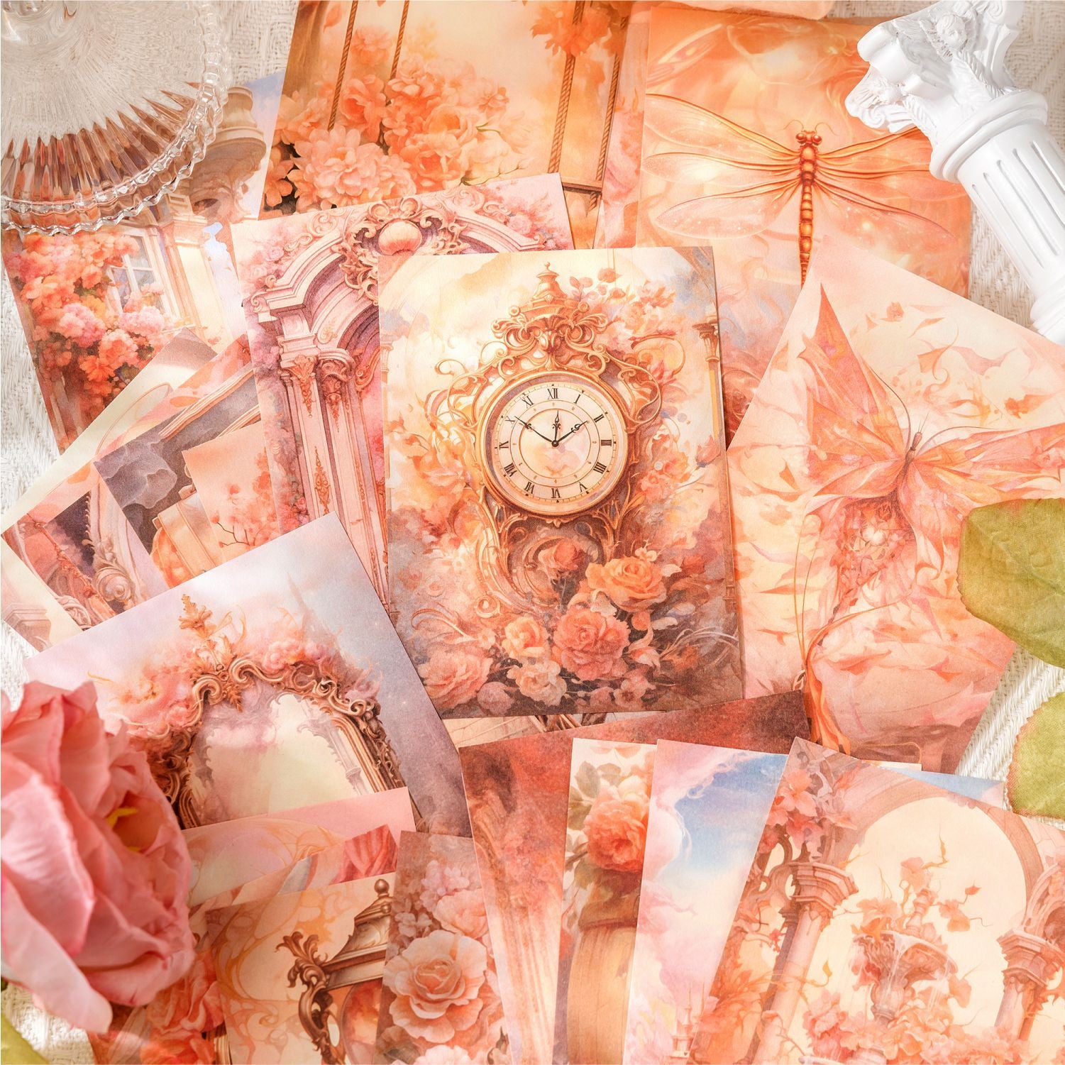 50 Pcs Fantasy Scrapbook Paper HXBKL