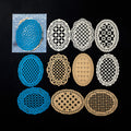 10 Pcs Ornate Lace Vintage Hollow-out Paper YYWGD