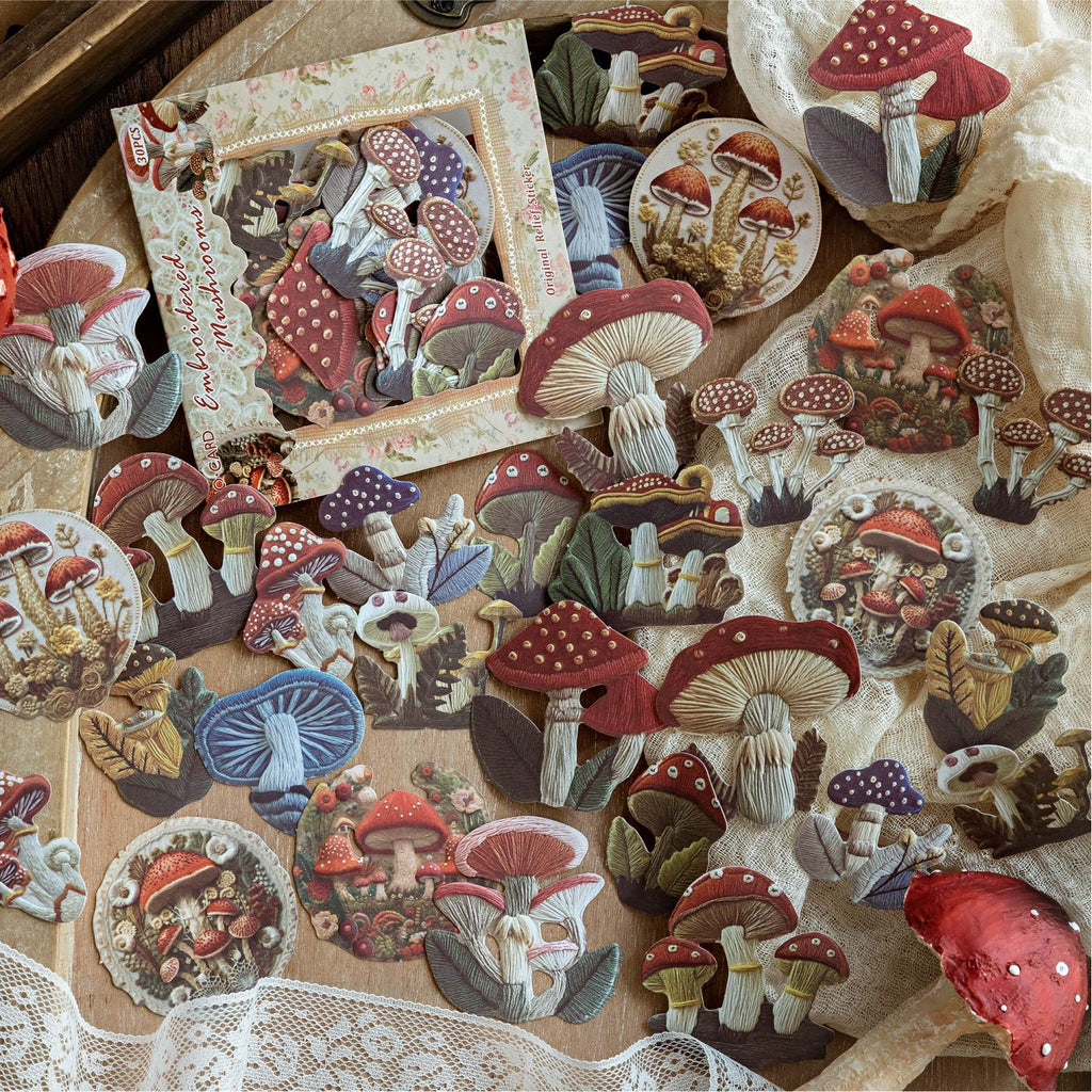 30 Pcs Creative Animal Botanical Stickers CXWY