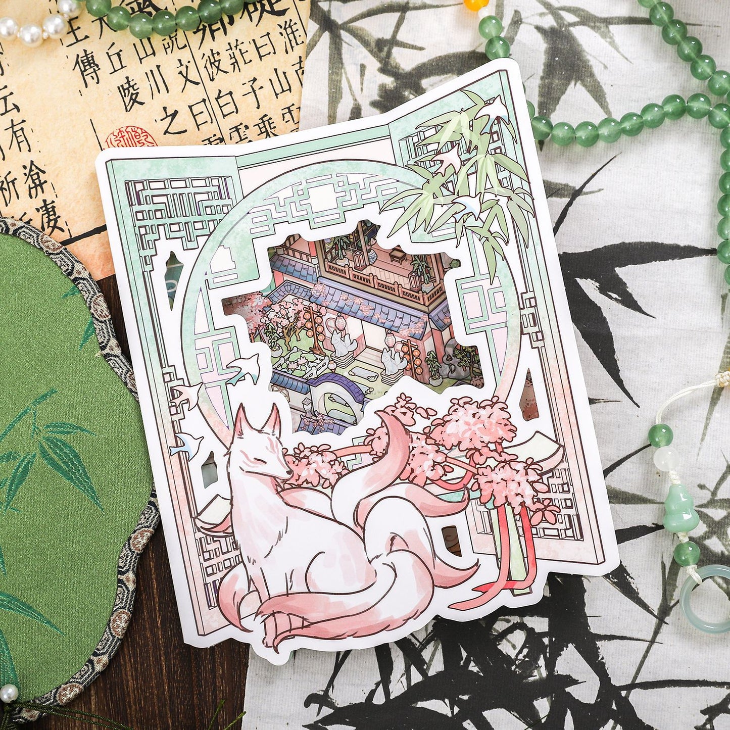 3D Loft Scene Diy Stickers Kit ZLYY