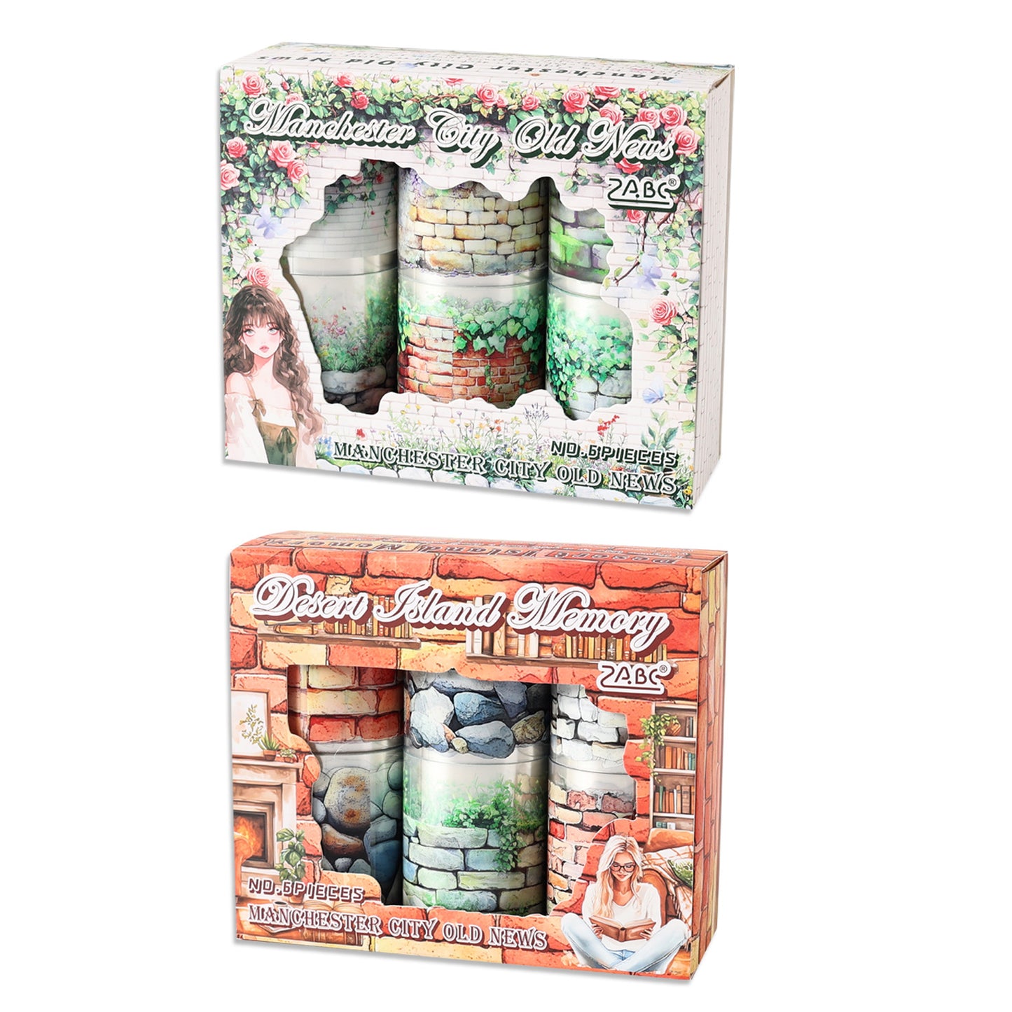 6 Rolls Garden Wall PET Tapes MCJS