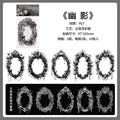 10 Pcs PET Frame Stickers MJMJ
